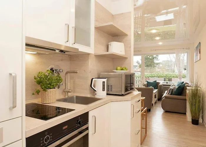 Moderne Mit Garten/terrasse Appartement Grömitz